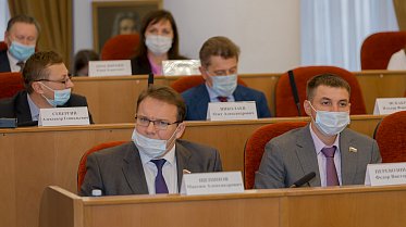 Заседание Законодательного Собрания Оренбургской области